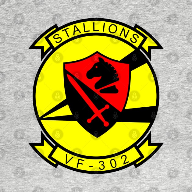 VF-302 Stallions Squadron Patch by MBK